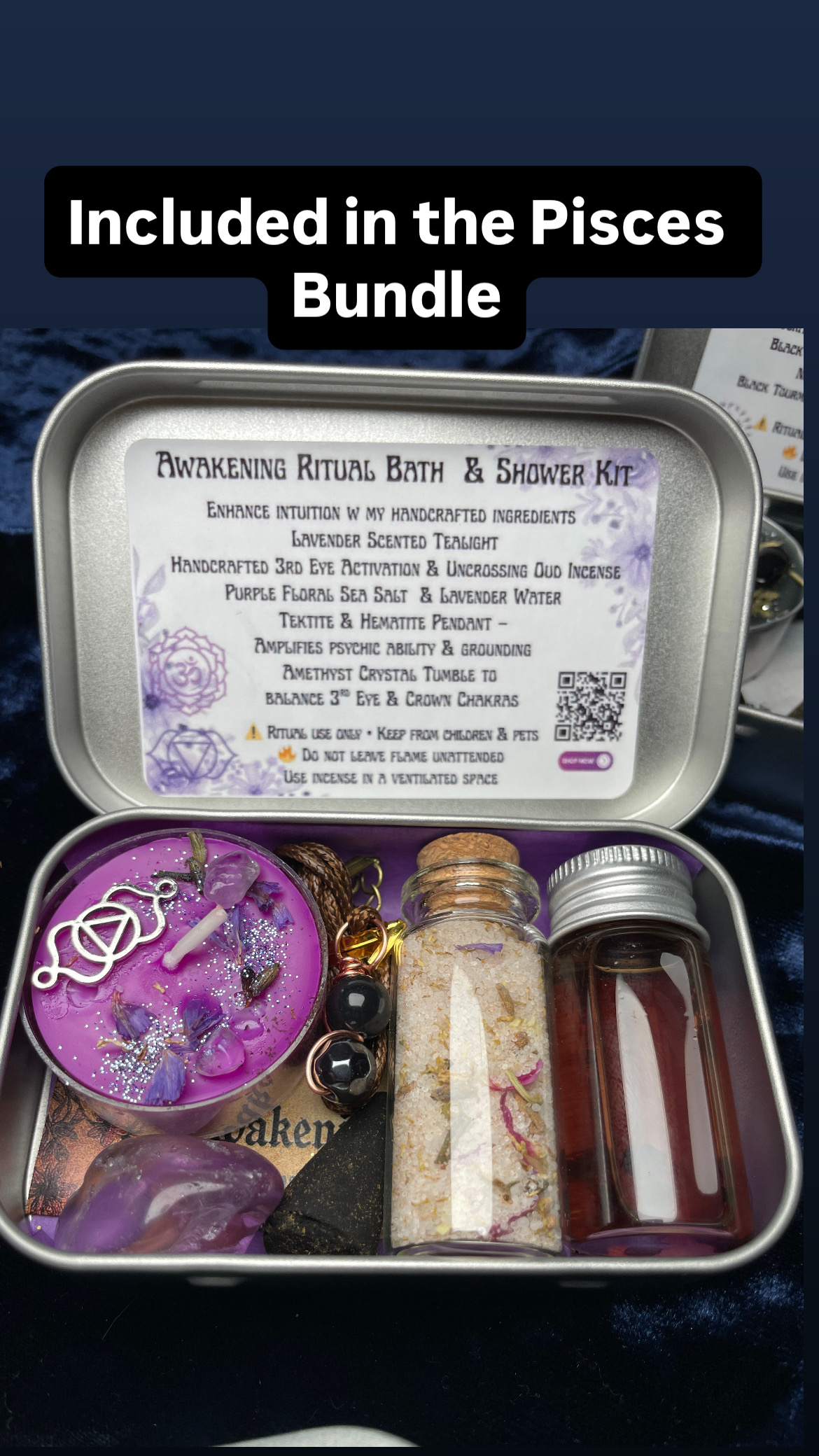 Bath & Shower Aura Cleansing Ritual Kits - Image 3