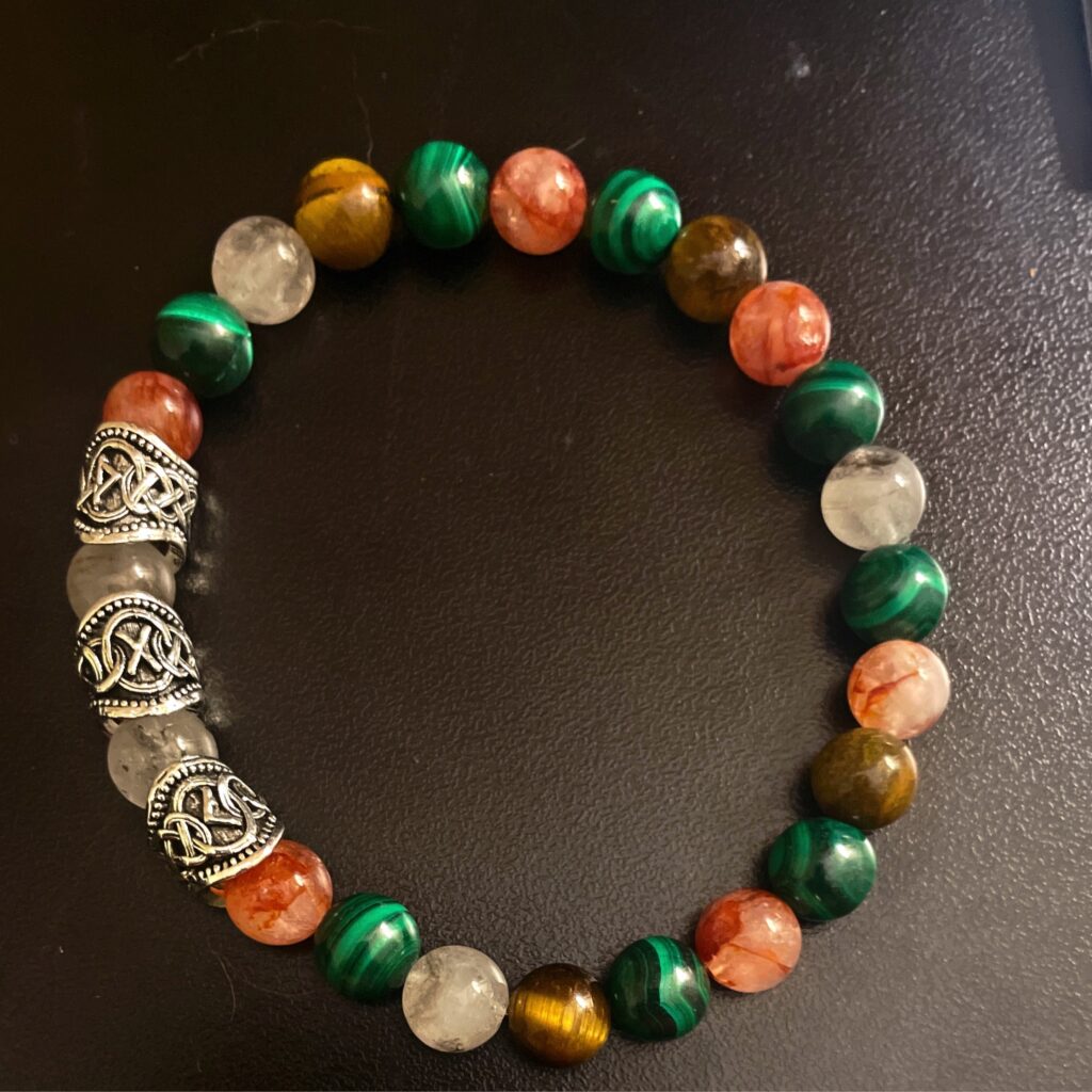 Rune Spell Crystal Bracelet Reading