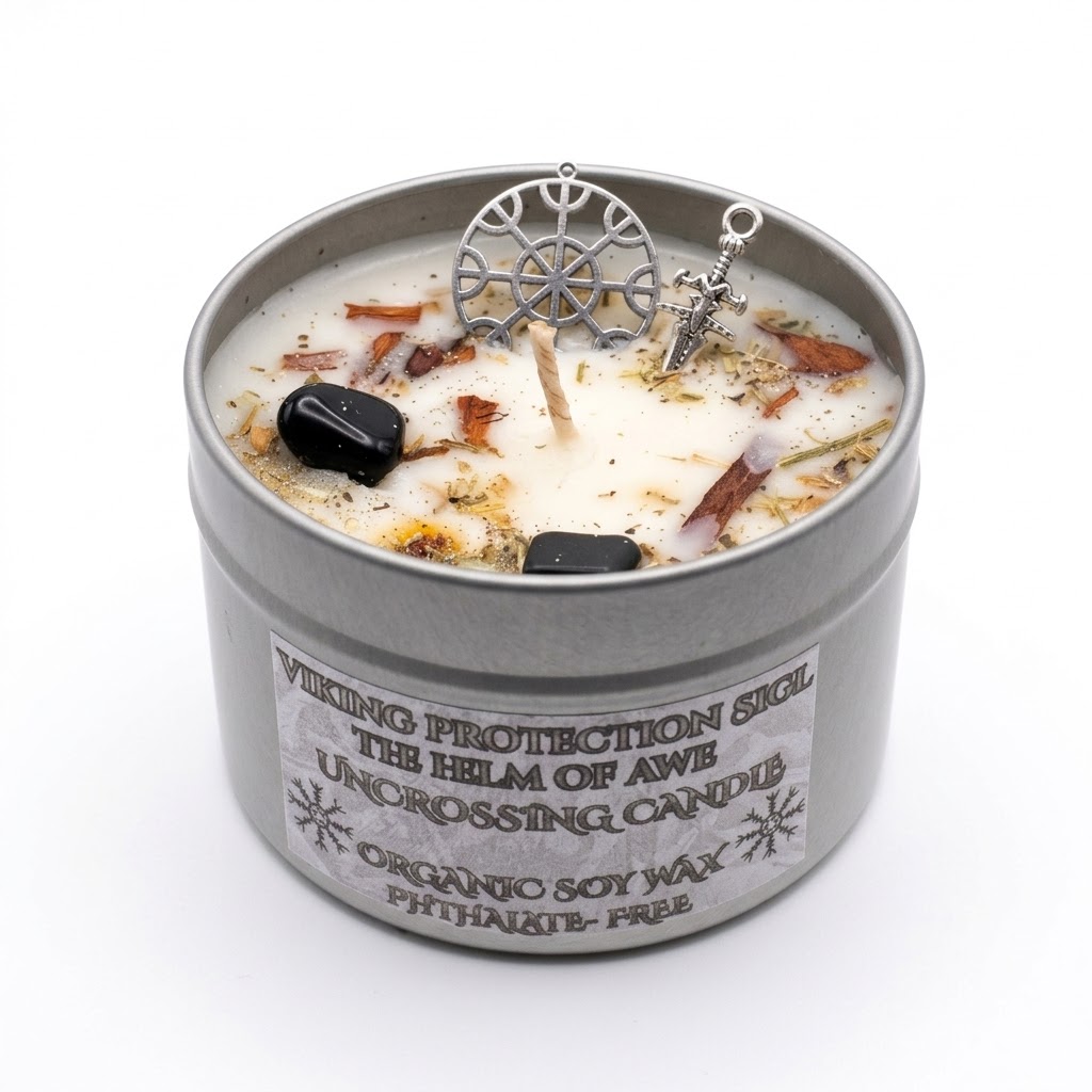 Candles - Uncrossing & Manifestation - 4oz Organic Soy Wax Non-Toxic Aromatherapy Intention Candles - Image 18